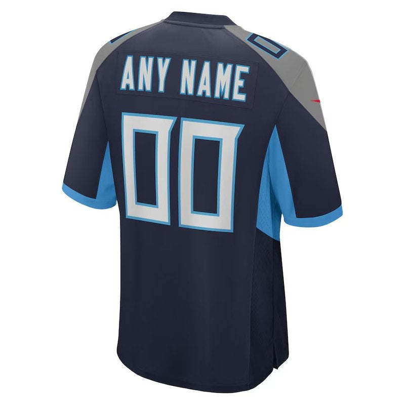 Tennessee Titans - Custom Jersey - Navy